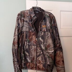 Under Armour Men's Woodland Camo Performance Jacket